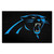 Carolina Panthers Starter Mat Panthers Primary Logo Black