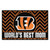 Cincinnati Bengals Starter Mat - World's Best Mom  Black