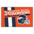 Denver Broncos Dynasty Ultimat Mat Broncos Helmet Logo 3x Orange