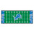 Detroit Lions NFL x FIT Football Field Runner NFL x FIT Pattern & Team Primary Logo Pattern