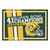 Green Bay Packers Dynasty 5x8 Rug Packers Helmet Logo 4x Green