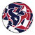 Houston Texans NFL x FIT Roundel Mat NFL x FIT Pattern & Team Primary Logo Pattern
