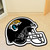 Jacksonville Jaguars Mascot Mat - Helmet Jaguar Head Primary Logo Black