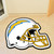 Los Angeles Chargers Mascot Mat - Helmet Bolt Primary Logo Navy