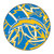Los Angeles Chargers NFL x FIT Roundel Mat NFL x FIT Pattern & Team Primary Logo Pattern