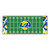 Los Angeles Rams NFL x FIT Football Field Runner NFL x FIT Pattern & Team Primary Logo Pattern