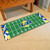 Los Angeles Rams NFL x FIT Football Field Runner NFL x FIT Pattern & Team Primary Logo Pattern