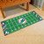 Miami Dolphins NFL x FIT Football Field Runner NFL x FIT Pattern & Team Primary Logo Pattern