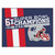 New England Patriots Dynasty All-Star Mat Patriots Helmet Logo 6x Blue
