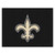 New Orleans Saints All-Star Mat Saints Primary Logo Black