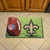 New Orleans Saints Scraper Mat Fleur-de-lis Primary Logo Photo