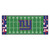 New York Giants NFL x FIT Football Field Runner NFL x FIT Pattern & Team Primary Logo Pattern
