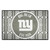 New York Giants Southern Style Starter Mat NY Primary Logo Gray