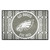 Philadelphia Eagles Southern Style Starter Mat Eagle Head Primary Logo Gray