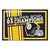 Pittsburgh Steelers Dynasty 5x8 Rug Steelers Helmet Logo 6x Yellow