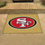 San Francisco 49ers All-Star Mat 49ers Primary Logo Gold