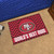 San Francisco 49ers Starter Mat - World's Best Mom Primary Logo Red
