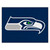 Seattle Seahawks All-Star Mat Seahawks Primary Logo Navy