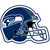 Seattle Seahawks Mascot Mat - Helmet Seahawk Primary Logo Blue