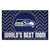 Seattle Seahawks Starter Mat - World's Best Mom 49ers Primary Logo Red