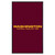 Washington Commanders 3x5 Rug Wordmark Logo Maroon