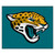 Jacksonville Jaguars Tailgater Mat Jaguars Primary Logo Teal