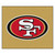 San Francisco 49ers Tailgater Mat 49ers Primary Logo Gold