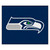 Seattle Seahawks Tailgater Mat Seahawks Primary Logo Navy