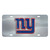 New York Giants Diecast License Plate "NY" Logo Stainless Steel