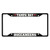 Tampa Bay Buccaneers License Plate Frame - Black "Pirate Flag" Logo & Wordmark Red