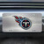 Tennessee Titans Diecast License Plate Flaming T Primary Logo Stainless Steel
