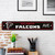 Atlanta Falcons Street Sign Falcon Primary Logo Black