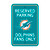 Miami Dolphins Parking Sign Dolphin Primary Logo Aqua