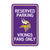 Minnesota Vikings Parking Sign Viking Head Primary Logo Purple