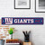 New York Giants Street Sign NY Primary Logo Dark Blue