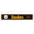 Pittsburgh Steelers Street Sign Steeler Primary Logo Black