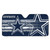 Dallas Cowboys Auto Shade Primary Logo, Alternate Logo and Wordmark Orange