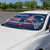 New England Patriots Auto Shade Primary Logo, Alternate Logo and Wordmark Navy