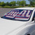 New York Giants Auto Shade Primary Logo, Alternate Logo and Wordmark Dark Blue