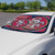 San Francisco 49ers Auto Shade Primary Logo, Alternate Logo and Wordmark Red