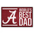 University of Alabama - Alabama Crimson Tide Starter Mat - World's Best Dad A Primary Logo Crimson