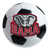 University of Alabama - Alabama Crimson Tide Soccer Ball Mat A Primary Logo White