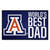 University of Arizona - Arizona Wildcats Starter Mat - World's Best Dad Block A Primary Logo Navy