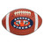 Auburn University - Auburn Tigers Football Mat AU Primary Logo Brown