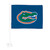 University of Florida - Florida Gators Car Flag Gator Head Primary Logo Blue