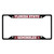 Florida State University - Florida State Seminoles License Plate Frame - Black "Seminole" Logo & Wordmark Garnet