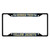 Georgia Tech - Georgia Tech Yellow Jackets License Plate Frame - Black Interlocking GT Primary Logo and Wordmark Navy