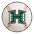 University of Hawaii - Hawaii Rainbows Baseball Mat H Primary Logo Green