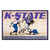 Kansas State University - Kansas State Wildcats Starter Mat - Ticket K-State Wordmark Tan