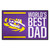 Louisiana State University - LSU Tigers Starter Mat - World's Best Dad LSU Tiger Eye Secondary Logo Purple